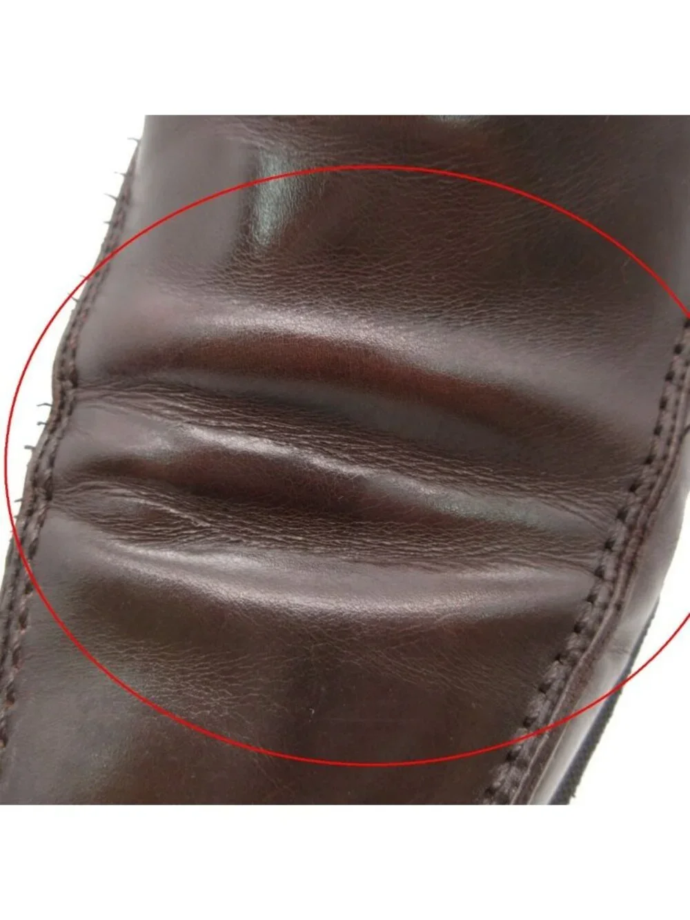 Gucci Loafers Slip-on Leather Shoes Brown